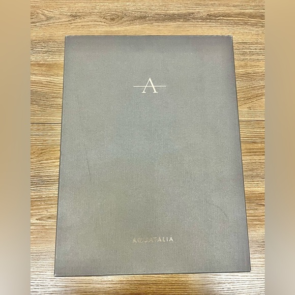 NEW Aquatalia Emmaline Metallic Weatherproof Flats - Size 9.5 - Picture 5 of 6